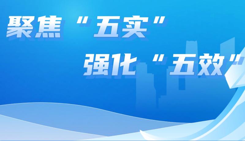 聚焦“五實”，強化“五效”